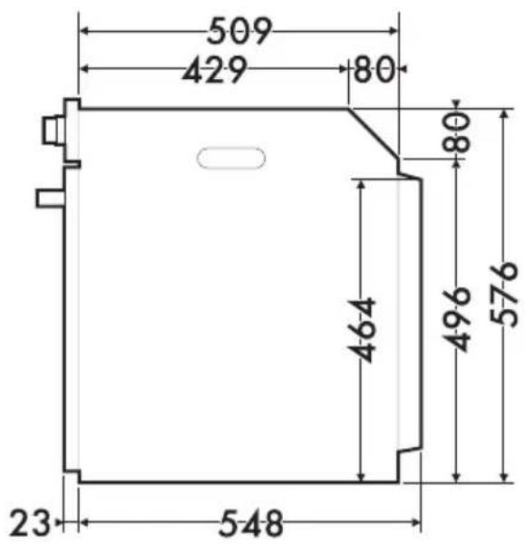 SMEG SFP125PZE - Dichtung der Bedienblende - 6