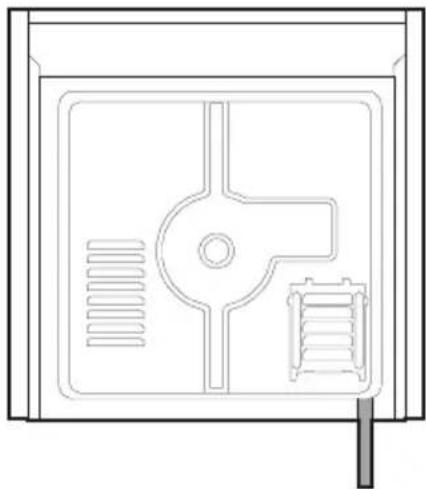 SMEG SFP125PZE - Anordnung des Versorgungskabels - 1
