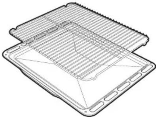 SMEG SF750PX - Rost für Fettpfanne - 1