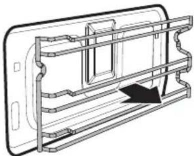 SMEG SF4800VAO1 - Ausbau der Halterahmen für Roste/Backbleche - 2