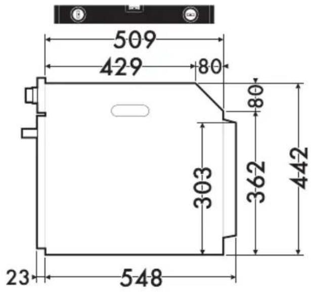 SMEG SF4750VCBS1 - Dichtung der Bedienblende - 7