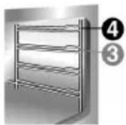 SMEG CS71NL - GRILL EINSTELLBAR VON MIN. BIS MAX. - 2