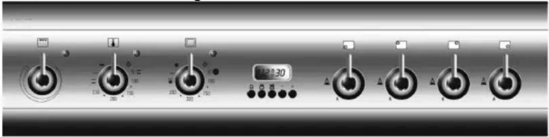 SMEG CS71NL - Die Schalterblende - 1
