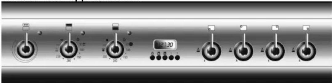 SMEG CS71NL - SCHALTERGRIFF EINSTELLBARER GRILL OFEN - 2