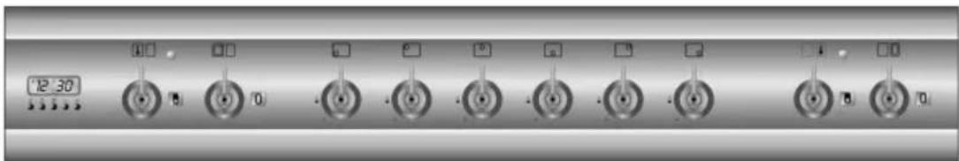 SMEG CS20NL - Die Schalterblende - 1