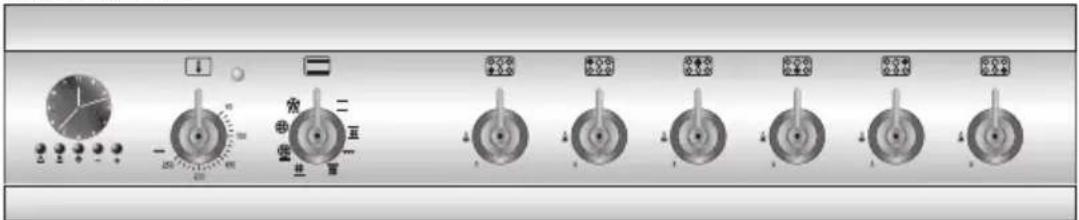 SMEG CS19-6 - Die Bedienblende - 1