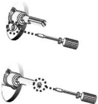 SMEG CS18NLV6 - Einstellen der Kleinstellung für Methangas - 1