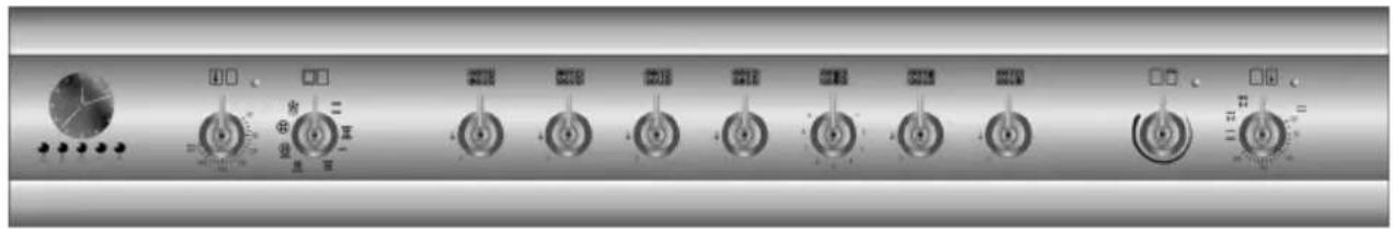 SMEG CS120NLA5 - Die Schalterblende - 1