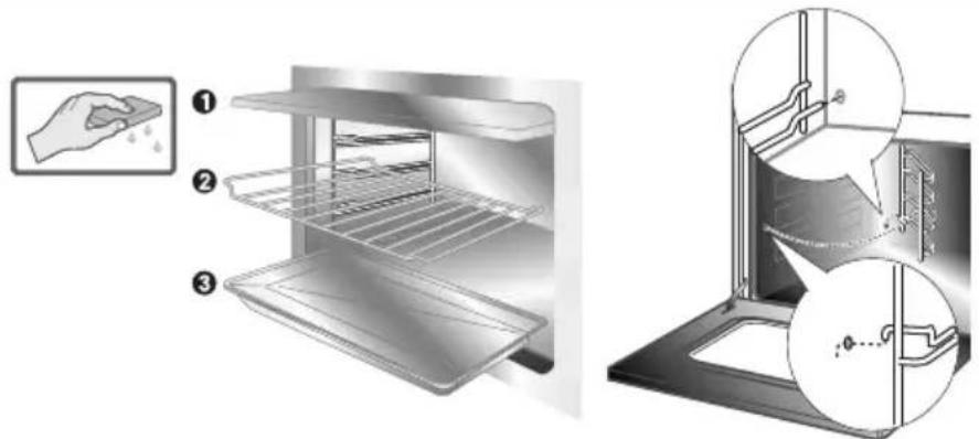 SMEG SC106CT - Reinigen des Backofens - 2