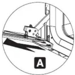 SMEG SC106CT - Ausbau der Innenverglasung der kalten Tür - 2