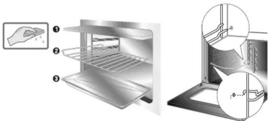 SMEG S709X.7 - Reinigung der Backöfen (Katalyseset) - 2