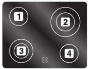 SMEG P652 - KOCHPLATTEN - 1