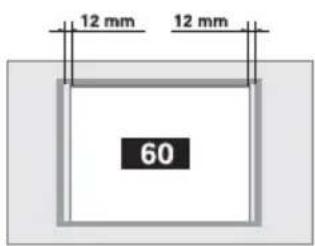 SMEG GKCO643 - Befestigung im Unterbau - 5