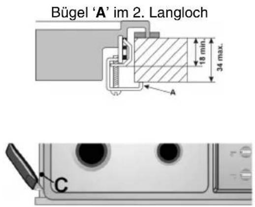 SMEG GKC953 - Befestigung im Unterbau - 5
