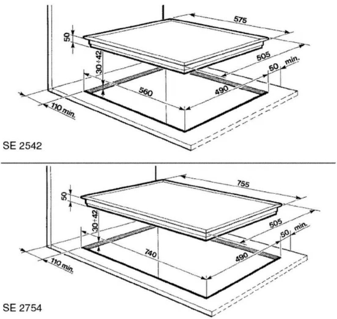 SMEG SE2754X - Positioning - 1
