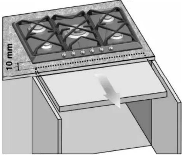 SMEG S70SXBE1 - Befestigung im Unterbau - 3