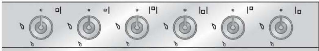 SMEG PTS726BE - Die Bedienblende - 5