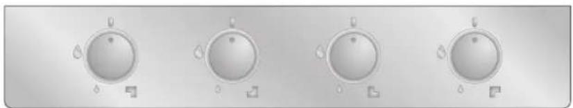 SMEG PNL705VT - Die Schalterblende - 1