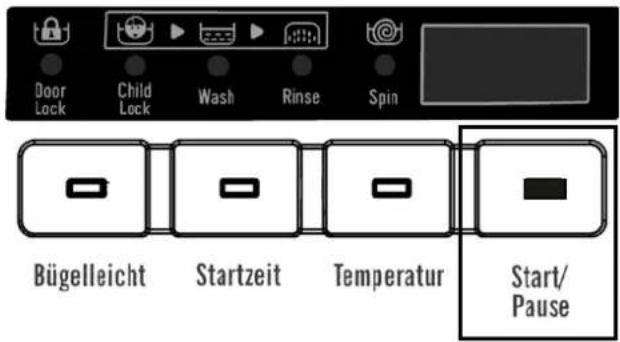 Laurus LWM O1449 A+ LED - Taste Start / Pause - 1