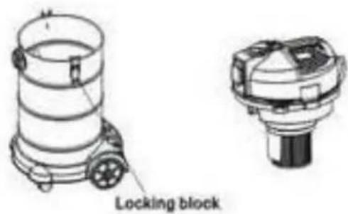 Locking block