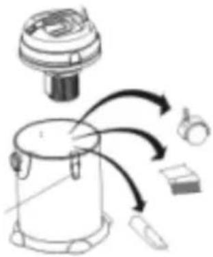 Eurom 1220 - Standard accessories: - 5