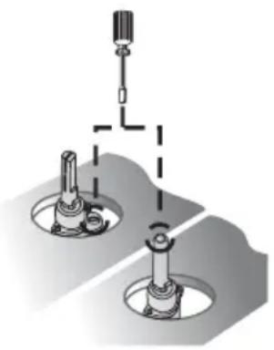 SMEG SRV564EB2 - Minimumnachstellung für Methangas - 1