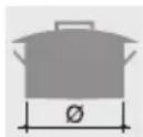 SMEG SR775RAD - Topfdurchmesser - 1