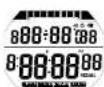 Lorus W650 - ■NOTE ON UNUSUAL DISPLAY - 1