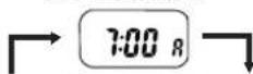 Lorus W207 - ■ HOW TO ENGAGE AND DISENGAGE THE ALARM AND THE TIME SIGNAL - 2