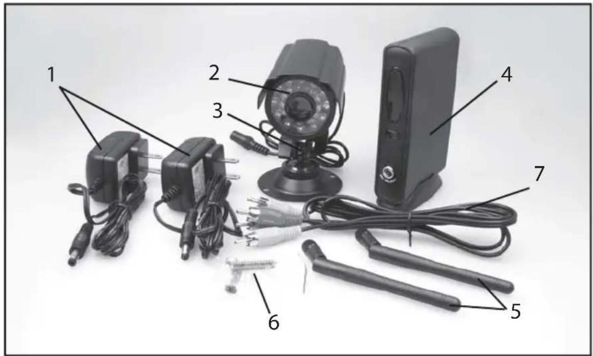 Tevion SC-1 WR - Parts - 1