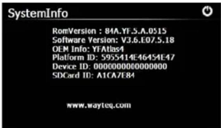 WayteQ X920 - System Info - 1