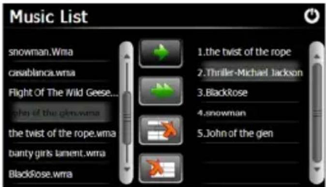Music List snowman.wma casablanca.wma Flight Of The Wild Geese... John of the gen.wma the twist of the rope.wma banty girls lament.wma BlackRose.wma 1.the twist of the rope 2.Thriller-Michael Jackson 3.BlackRose 4.snowman 5.John of the gen