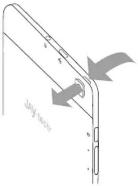 Jay-Tech XTE10D - UNTER DER SIM-/SD-SCHUTZABDECKUNG - 1