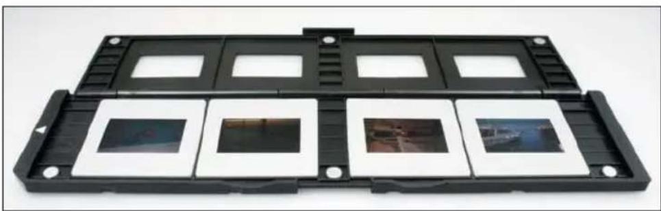 Tevion TV 7100 - Dias einlegen - 1