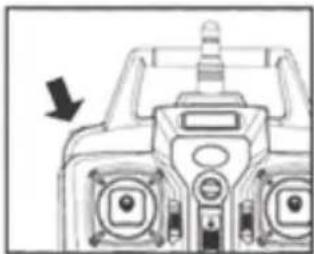 Syma X8W - Schaltung von der Headless Funktion in die Allgemein Funktion - 1