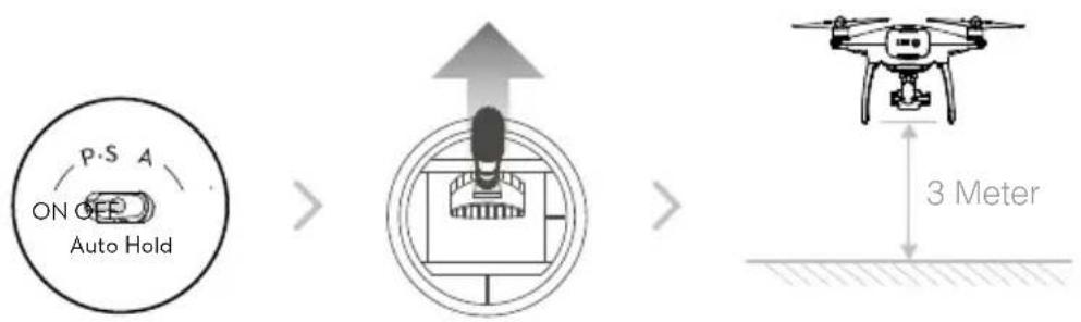 P·S A ON OFF Auto Hold 3 Meter