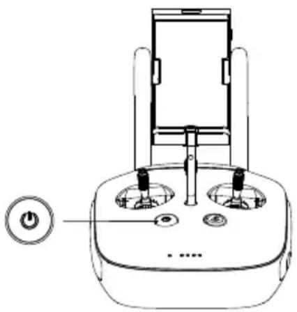 DJI Phantom 4 4K - Fernbedienung ein- und ausschalten - 1