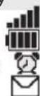 TELME E1200 - > Symbole am Display - 1