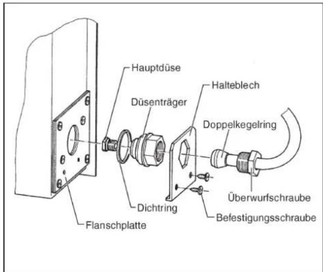 Remeha VGR 30 F 3 H - Austausch der Hauptbrennerdüse - 2