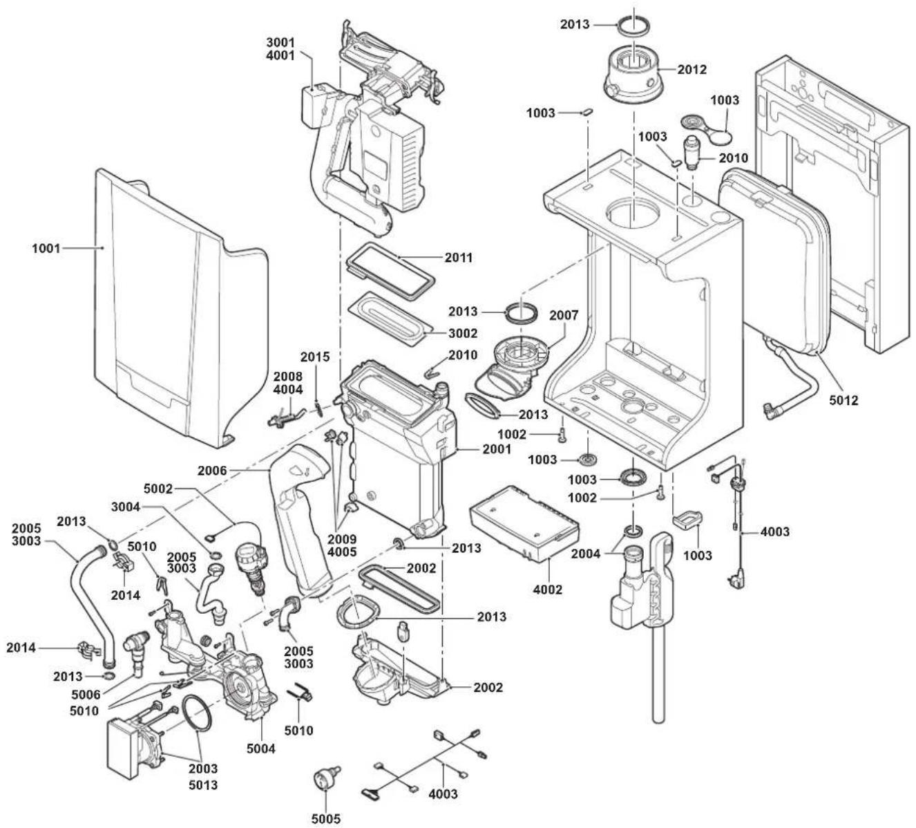 Remeha Tzerra M 15 DS - Bauteile - 1