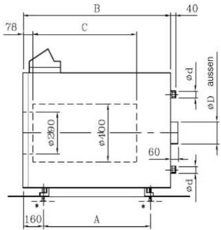 Remeha OD 13B - ABMESSUNGEN UND TECHNISCHE DATEN - 2