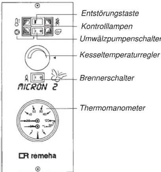 Remeha MICRON-2 - Inbetriebnahme (mit rematic-Regelung) - 2
