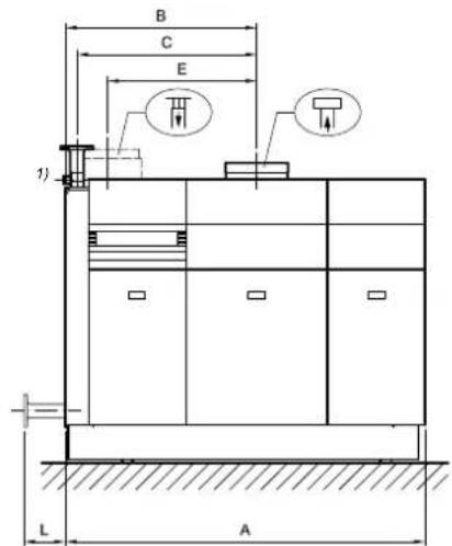 Remeha Gas 6002 Eco - Abmessungen - 3