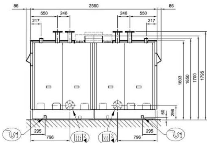 Remeha Gas 6002 Eco - Abmessungen - 2