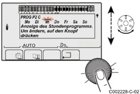 Remeha Calora Tower OIL 18 - Anpassung eines Programms an die eigenen Wünsche - 3