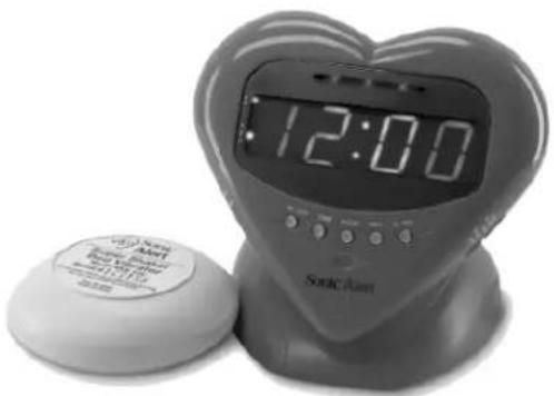 Sonic Alert SBH400ss - Sonic Boom Wecker mit Bettvibration - 1
