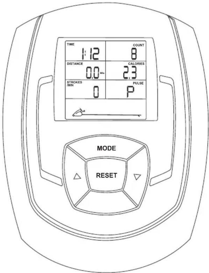 SportPlus SP-MR-008 - BEDIENUNG DES COMPUTERS - 1
