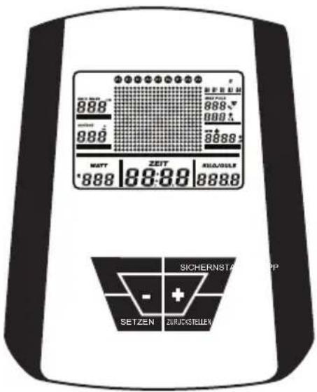 SportPlus SP-SRP-3000 - BEDIENUNG DES COMPUTERS - 1
