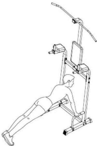 SportPlus SP-HG-013 - PUSH UPS/PECTORALS, TRICEPS, FRONT DELTOID - 1