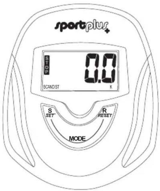 SportPlus SP-HT-2408 - BEDIENUNG DES COMPUTERS - 1